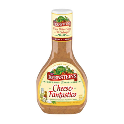 Bernstein's Cheese Fantastico Italian Salad Dressing & Marinade 14 Fl
