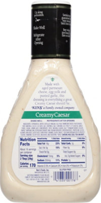 Kens Steak House Dressing Creamy Caesar - 16 Fl. Oz. - Image 6