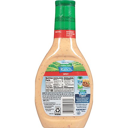 Hidden Valley Gluten Free Spicy Ranch Salad Dressing and Topping - 16 Oz - Image 6