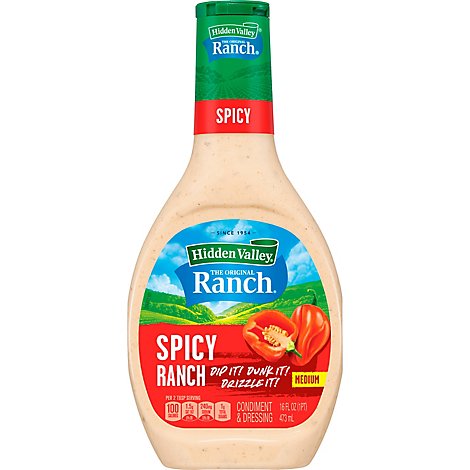 spicy ranch hidden valley dressing oz fl original