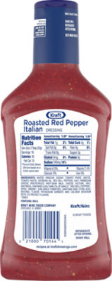 Kraft Roasted Red Pepper Italian Salad Dressing Bottle - 16 Fl. Oz. - Image 7