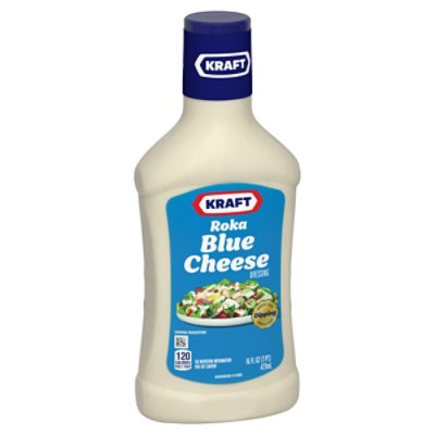 Kraft Roka Blue Cheese Salad Dressing Bottle - 16 Fl. Oz. - Image 3