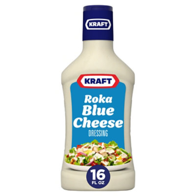 Kraft Roka Blue Cheese Salad Dressing Bottle - 16 Fl. Oz. - Image 1