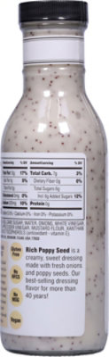 BRIANNAS Dressing Home Style Poppy Seed Rich - 12 Fl. Oz. - Image 5