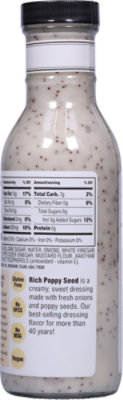 BRIANNAS Dressing Home Style Poppy Seed Rich - 12 Fl. Oz. - Image 6