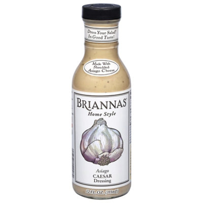 BRIANNAS Dressing Home Style Asiago Caesar - 12 Fl. Oz. - Image 3