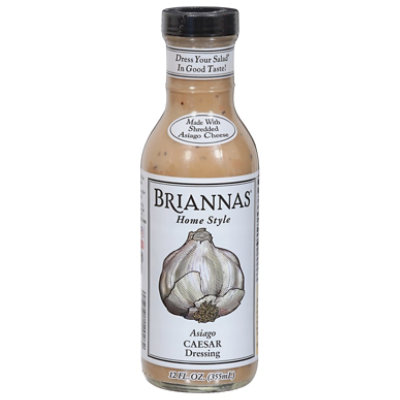 BRIANNAS Dressing Home Style Asiago Caesar - 12 Fl. Oz.