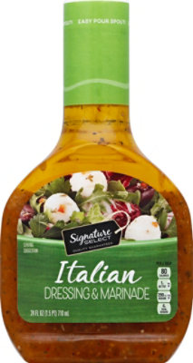Signature SELECT Italian Dressing And Marinade - 24 Fl. Oz.