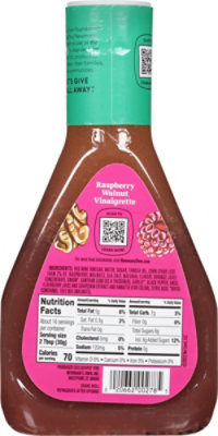 Newmans Own Lite Dressing Raspberry & Walnut Lite - 16 Fl. Oz. - Image 6