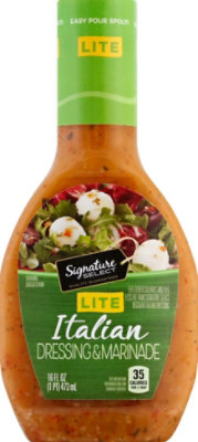 Signature SELECT Lite Italian Dressing And Marinade - 16 Fl. Oz. - Image 2