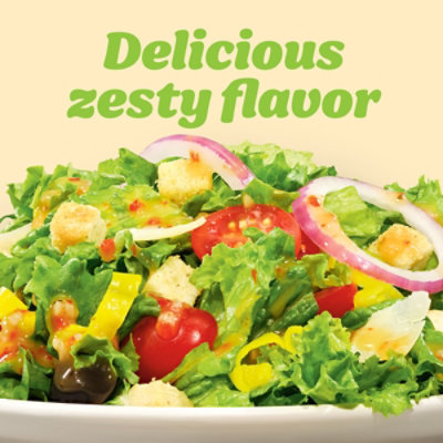 Kraft Zesty Italian Fat Free Salad Dressing Bottle - 16 Fl. Oz. - Image 2