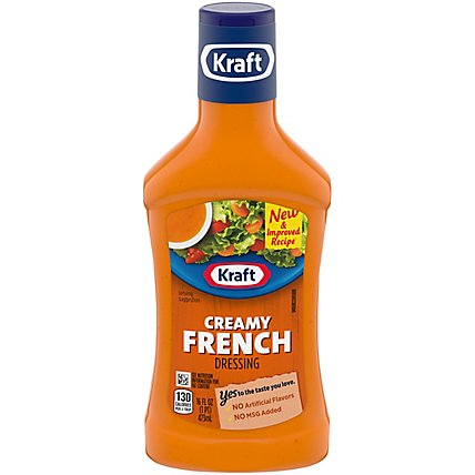 Kraft Creamy French Salad Dressing Bottle - 16 Fl. Oz. - Image 5