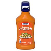 Kraft Creamy French Salad Dressing Bottle - 16 Fl. Oz. - Image 2