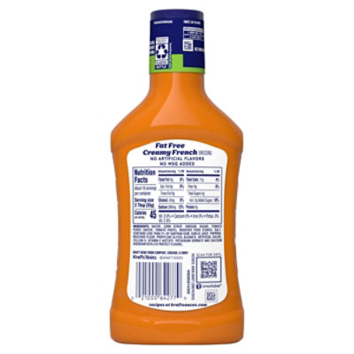 Kraft Creamy French Fat Free Dressing - 16 Fl. Oz. - Image 3