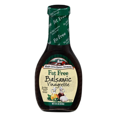 Maple Grove Farms Vinaigrette Fat Free Balsamic - 8 Fl. Oz. - Image 3