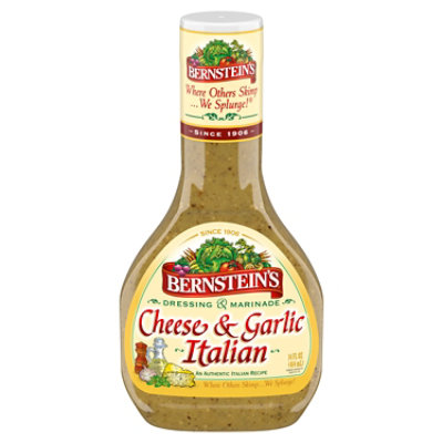 Bernstein's Cheese & Garlic Italian Salad Dressing & Marinade - 14 Fl Oz - Image 1