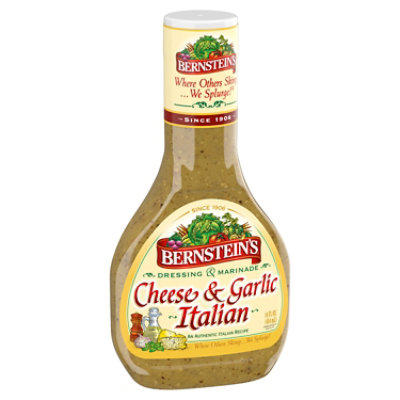 Bernstein's Cheese & Garlic Italian Salad Dressing & Marinade - 14 Fl Oz - Image 2