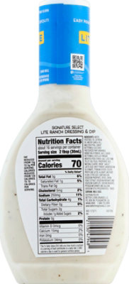 Signature SELECT Lite Ranch Dressing And Dip - 16 Fl. Oz. - Image 3