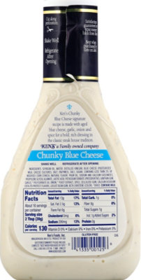 Kens Steak House Dressing Chunky Blue Cheese - 16 Fl. Oz. - Image 5