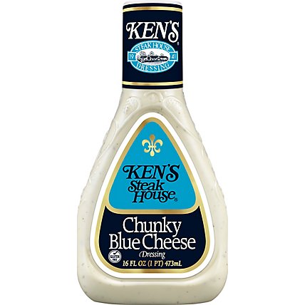 Kens Steak House Dressing Chunky Blue Cheese - 16 Fl. Oz. - Image 2