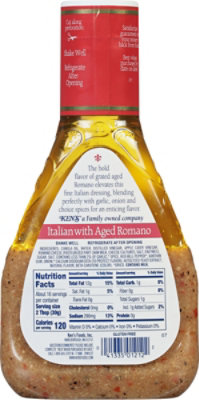 Kens Steak House Dressing Italian with Aged Romano - 16 Fl. Oz. - Image 7