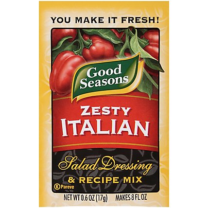Good Seasons Zesty Italian Dressing & Recipe Seasoning Mix Packet - 0.6 Oz - Image 3