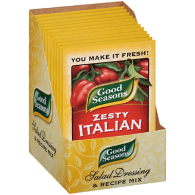 Good Seasons Zesty Italian Dressing & Recipe Seasoning Mix Packet - 0.6 Oz - Image 7