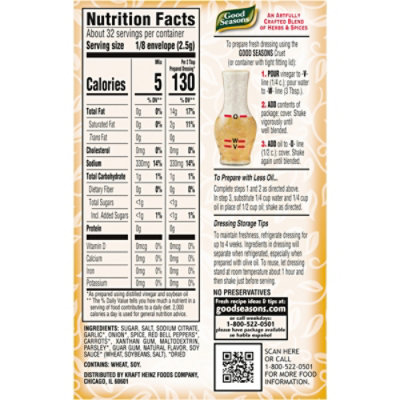 Good Seasons Italian Dressing & Recipe Seasoning Mix - 4 Count - Image 7