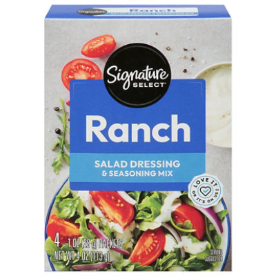 Signature SELECT Ranch Salad Dressing And Seasoning Mix Pack - 4-1 Oz - Image 2