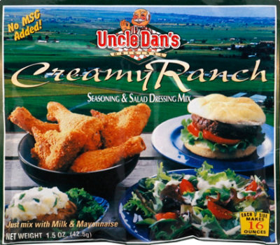 Uncle Dans Seasoning and Salad Dressing Mix Creamy Ranch - 1.5 Oz - Image 2