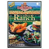 Uncle Dans Seasoning and Salad Dressing Mix Classic Ranch - 0.75 Oz - Image 1