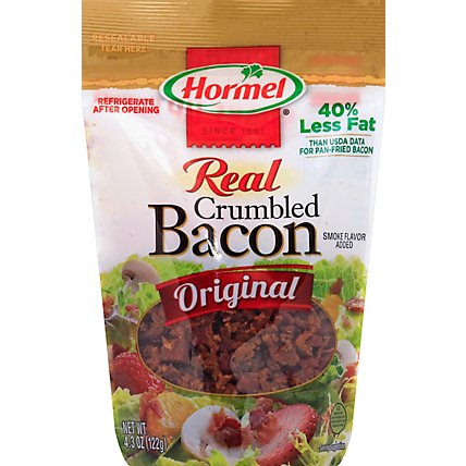Hormel Real Crumbled Bacon Original - 4.3 Oz - Image 2