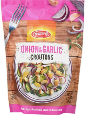 Osem Croutons Garlic Onion - 5.25 Oz - Image 2