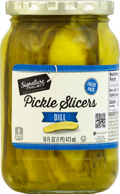 Signature SELECT Pickles Slicers Dill Jar - 16 Fl. Oz. - Image 2