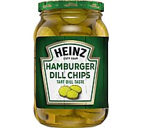 Heinz Pickles Chips Hamburger Dill - 16 Fl. Oz.