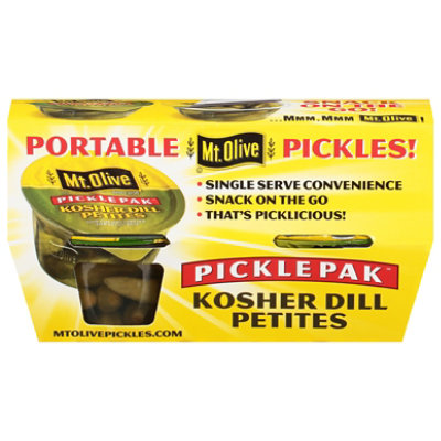 Mt. Olive Pickles Petite Kosher Dills Pak - 4-3.7 Fl. Oz. - Image 2