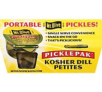Mt. Olive Pickles Petite Kosher Dills Pak - 4-3.7 Fl. Oz.