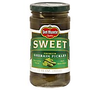 Del Monte Pickles Gherkin Sweet - 12 Fl. Oz.