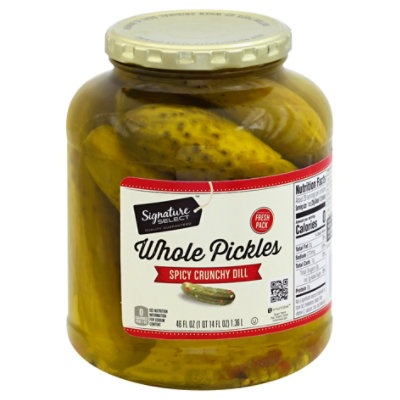 Signature SELECT Pickles Slicers Zesty Dill Jar - 16 Fl. Oz. - Shaw's