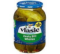 Vlasic Pickles Zesty Dills - 46 Fl. Oz.