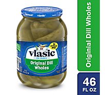Vlasic Pickles Wholes Original Dill - 46 Fl. Oz.