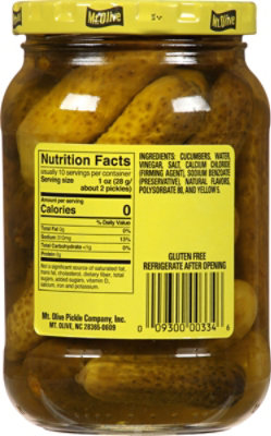 Mt. Olive Pickles Petite Snack Crunchers Kosher Dill - 16 Fl. Oz. - Image 6