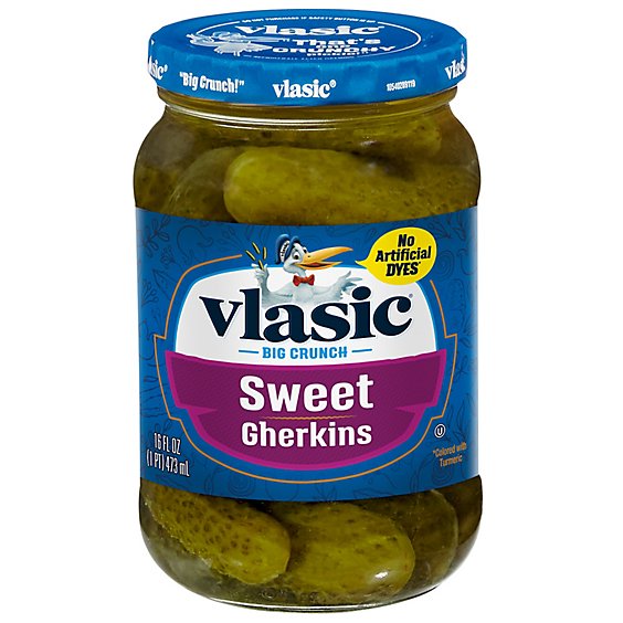 Vlasic Sweet Gherkin Pickles - 16 Fl Oz