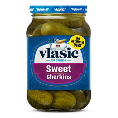 Vlasic Sweet Gherkin Pickles - 16 Fl Oz