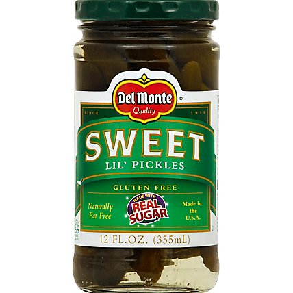 Del Monte Pickles Lil Sweet - 12 Fl. Oz. - Image 2