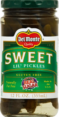 Del Monte Pickles Lil Sweet - 12 Fl. Oz. - Image 2