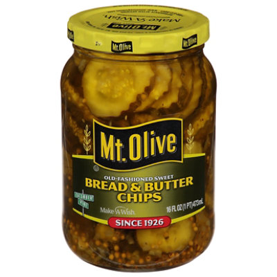 Mt. Olive Pickles Chips Bread & Butter Old-Fashioned Sweet - 16 Fl. Oz. - Image 2