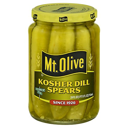 Mt. Olive Pickles Spears Kosher Dill - 24 Fl. Oz. - Image 3