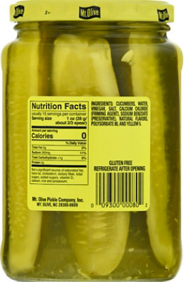 Mt. Olive Pickles Spears Kosher Dill - 24 Fl. Oz. - Image 6