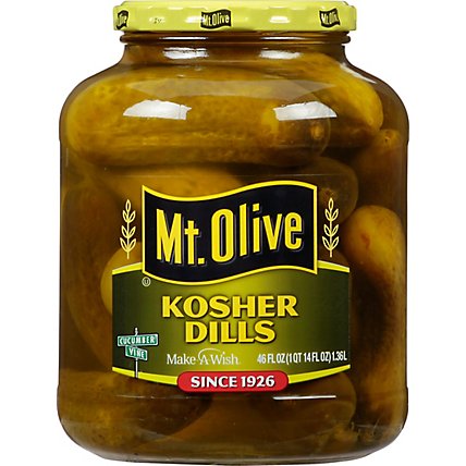 Mt. Olive Pickles Kosher Dills - 46 Fl. Oz. - Image 2